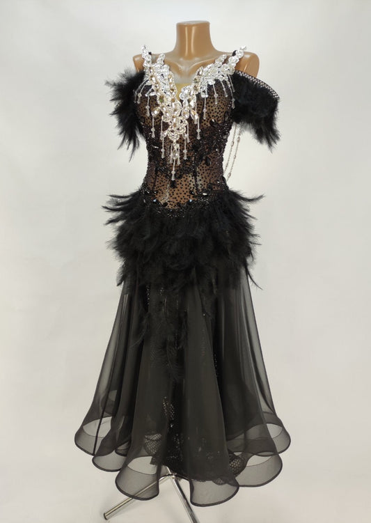 Ballroom dress for standard #008